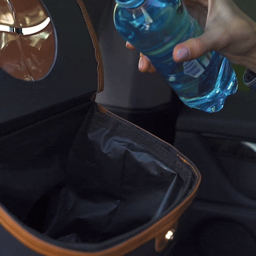 Spill-Proof Car Trash Can – Car Trash Bag – 2.5 Ga (2)